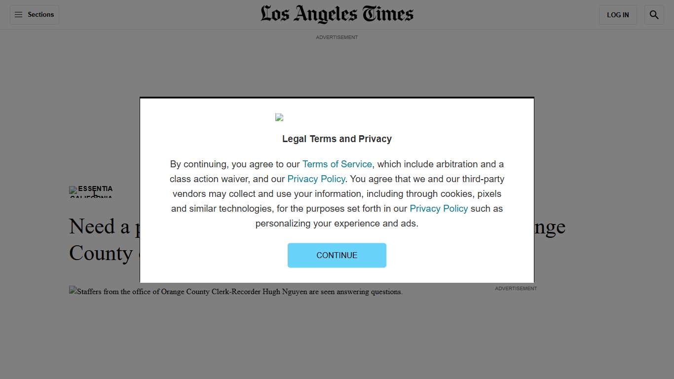 Orange County's Clerk-Recorder is mobile with vital record service - Los Angeles Times